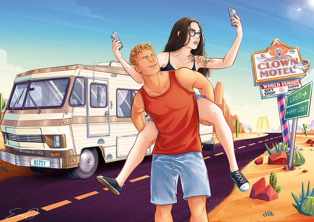 Full Body Illustration Example