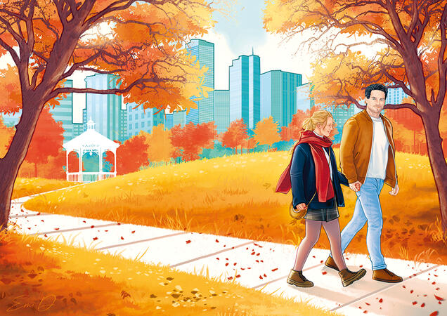 Example Of Cover - Illustration Only (Personal Project) Paperback Book 6"x9"