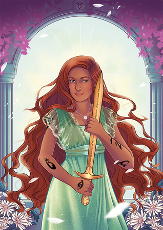 Mid Waist Illustration Example
